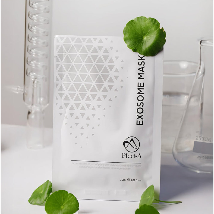 EXOSOME MASK. Комплексна тканинна маска з екзосомами: репаратор, anti-age, sos-ефект, 1 маска