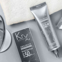 CLINICAL SKIN FILTER TINTED SUNSCREEN SPF 50 PA+++. Сонцезахисний крем-флюїд з тінтом, тон темний колір засмаги, 30 гр