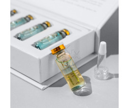 DERM ACNE CONTROL MESO BOOSTER AMPOULE. Гелевий бустер-концентрат з Біотином та Саліциловою кислотою для роботи з акне та постакне. Ампула 5 мл