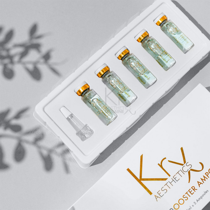 DERM ACNE CONTROL MESO BOOSTER AMPOULE. Гелевий бустер-концентрат з Біотином та Саліциловою кислотою для роботи з акне та постакне. Бокс з 5 ампул х 5 мл