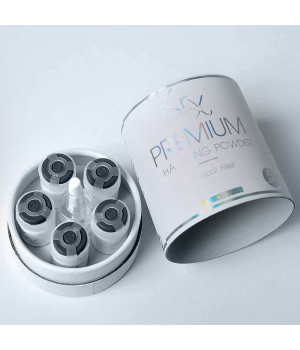 PREMIUM FILLING POWDER. Безін'єкційний філер зі 100% нано-порошку Гіалуронової кислоти для застосування на зонах зморшок (для мікронідлінгу, дермапену та проф. доглядів). Бокс з 5 ампул х 2 гр PREMIUM FILLING POWDER. Безін'єкційний філер зі 100% нано-порошку Гіалуронової кислоти для застосування на зонах зморшок (для мікронідлінгу, дермапену та проф. доглядів). Бокс з 5 ампул х 2 гр
