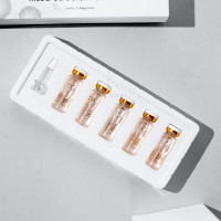 HYDRO STEMCELL MESO BOOSTER AMPOULE. Гелевий бустер-концентрат зі Стовбуровими Клітинами 6-ти ботанікал екстрактів та гіалуронової кислоти для глибокого зволоження всіх типів шкіри. Бокс з 5 ампул х 5 мл