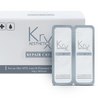 REPAIR CREAM. Крем-репаратор в индивидуальных саше в виде бальзама с системой увлажнения 24Н с маслом Ши и 10 ботаникал экстрактами для восстановления кожи после пилингов, мезотерапии, татуажа. Саше 0,8 гр