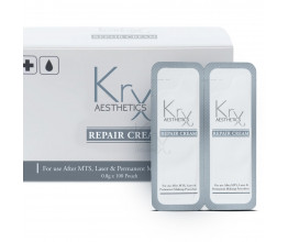 REPAIR CREAM. Крем-репаратор в індивідуальних саше у вигляді бальзаму із системою зволоження 24Н з олією Ши та 10 ботанікал екстрактами для відновлення шкіри після пілінгів, мезотерапії, татуажу. Бокс з 100 саше по 0,8 гр