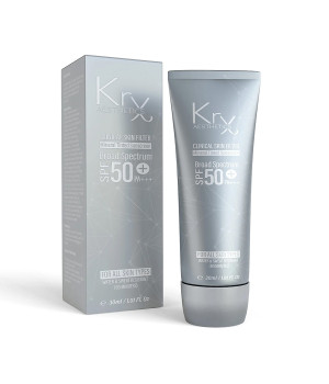 CLINICAL SKIN FILTER TINTED SUNSCREEN SPF 50 PA+++. Сонцезахисний крем-флюїд з тінтом, тон темний колір засмаги, 30 гр