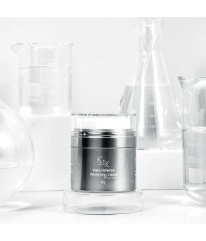 MELA DEFENSE WHITENING CREAM. Відбілюючий крем-інтенсив з 5% Транексамовою кислотою і 3% інгібітором Тирозинази RiFerm-NPG, 50 гр