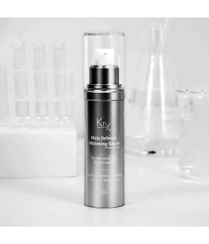 MELA DEFENSE WHITENING SERUM. Відбілююча активна сироватка з 5% Транексамової кислоти та 3% Ніацинамідом, 30 гр