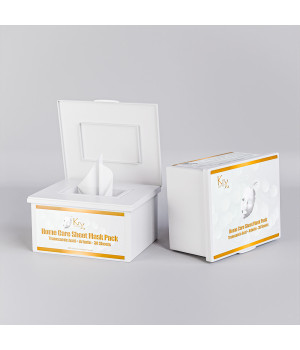 TRANEXAMIC ACID + ARBUTIN SHEET MASK PACK. Тканинні маски з натурального гіпоалергенного волокна з Транексамовою кислотою та Арбутином для відбілювання та роботи з постакне, 30 масок