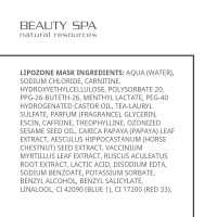 Ліполітик-обгортання для тіла ЛІПОЗОН для схуднення BEAUTY SPA LIPOZONE BODY MASK, 1000 мл