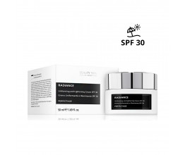 Дневной анти-эйдж крем для лица РАДИАНС SPF 30 с эффектом телесного полупрозрачного тона для маскировки пятен и сияния кожи BEAUTY SPA RADIANCE, 50 мл