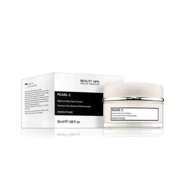 Денний перлиновий крем ПЕРЛ С SPF 15 для обличчя та шиї BEAUTY SPA PEARL C, 50 мл