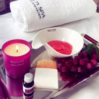 Кислотний скраб ВИННИЙ ПІЛІНГ рH 3,5 для обличчя та тіла  BEAUTY SPA SUGAR SCRUB, 200 мл
