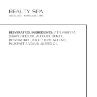 Винний концентрат РЕСВЕРАТРОЛ для обличчя та тіла  BEAUTY SPA RESVERATROL, 15 мл