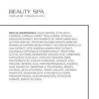 Антикуперозна сироватка  РЕСКЬЮ для сухої чутливої шкіри обличчя BEAUTY SPA RESCUE, 50 мл
