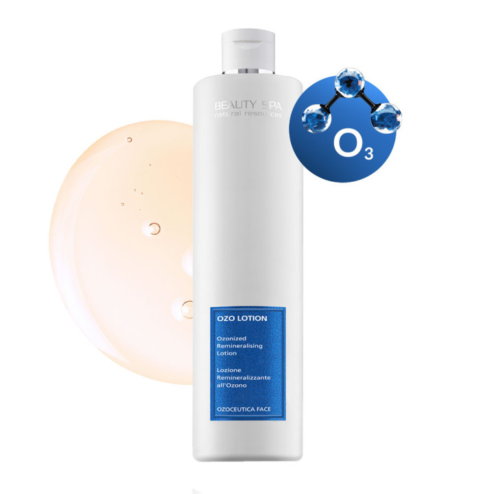 Озонований тонер-ремінералізант ОЗОЛОШН для всіх типів шкіри BEAUTY SPA OZO LOTION, 500 мл